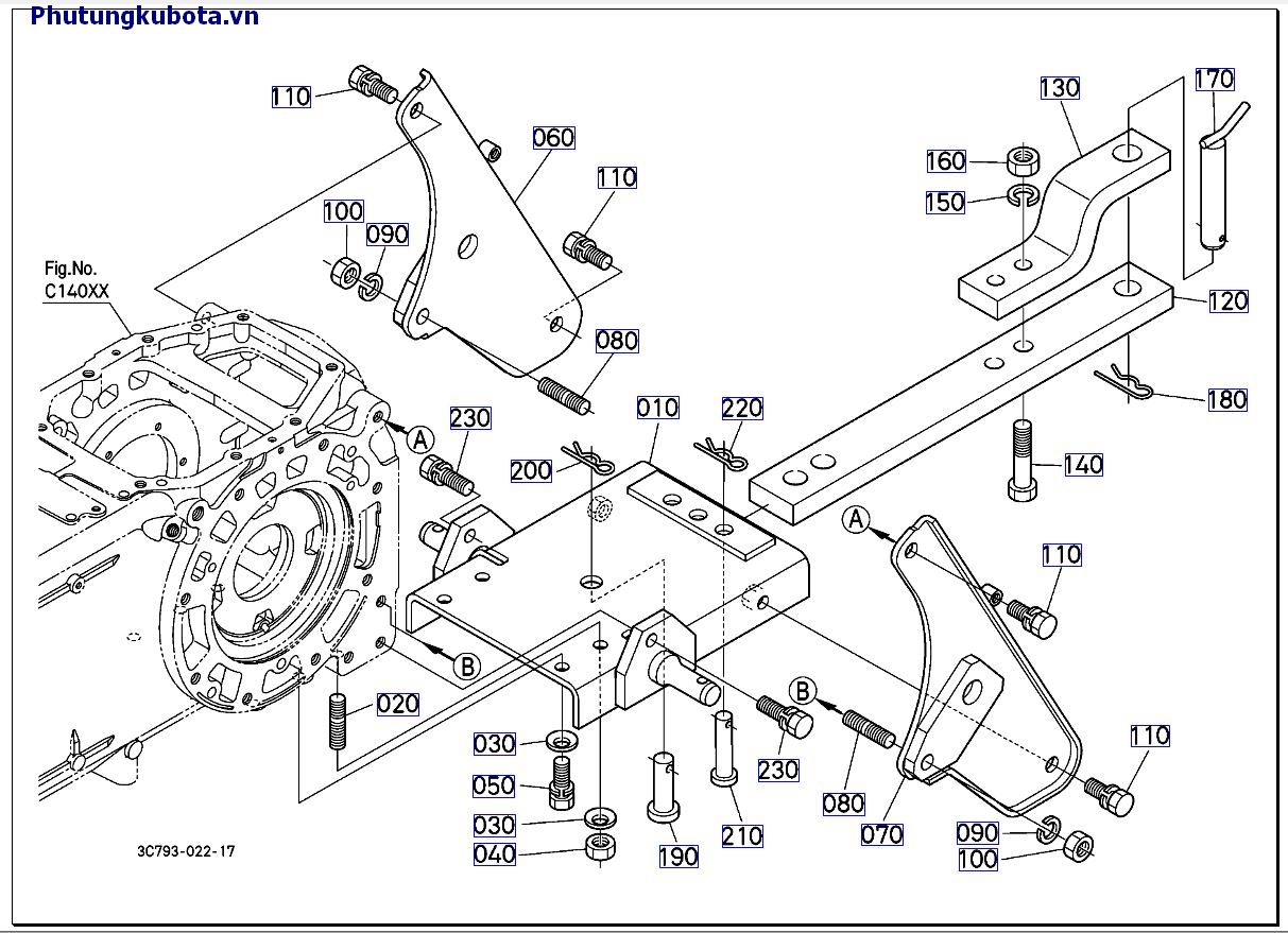 Rầm kéo lắc mới 10001-49999